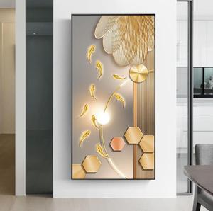 <span class=keywords><strong>Soggiorno</strong></span> moderno corridoio decorazioni per la casa wall art <span class=keywords><strong>design</strong></span> pittura murale con cornice - Product Image 5