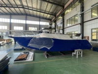 Bateau de pêche Profisher, yacht en aluminium, bateau de luxe à cabine fermée, utilisé en mer agitée, navire avec porte latérale