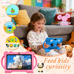 Tablette pour enfants Android 12 7 pouces la plus vendue 2 Go + 32 Go MTK Quad Core Batterie 3000 mAh Wi-Fi double bande Résolution 1024x600 Nouveau - Product Image 4