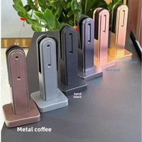 Base de fixation en alliage d'aluminium pour garde-corps en verre de piscine, conception sans perçage, vis dissimulées, pour main courante d'escalier intérieur