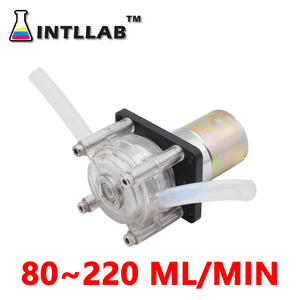 Pompe doseuse péristaltique INTLLAB 12V DC DIY - Débit élevé 80~220 ml/min pour aquarium, laboratoire, arrosage, dosage chimique - Product Image 2