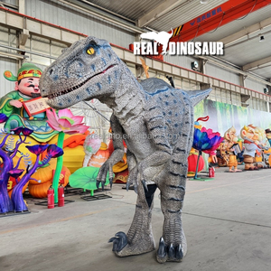 Costume de dinosaure <span class=keywords><strong>Jurassic</strong></span> World, jambes cachées, costume de dinosaure réaliste qui marche, <span class=keywords><strong>raptor</strong></span> - Product Image 3