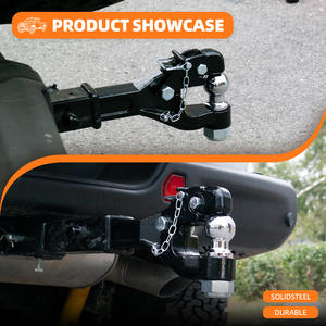 <span class=keywords><strong>Crochet</strong></span> d'<span class=keywords><strong>attelage</strong></span> noir à montage sur récepteur avec boule d'<span class=keywords><strong>attelage</strong></span> de 2 pouces - Product Image 2