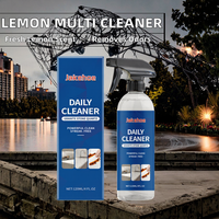 Nettoyant Détergent Liquide Multi-Usages Parfum Citron pour l'Entretien Quotidien, Désodorisant et Éliminateur de Taches d'Huile sur Carrelage et Plans de Travail de Cuisine (OEM)