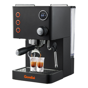 เครื่องทำกาแฟ CRM3007L รุ่นหรูหรา 2 in 1 พร้อมเครื่องตีฟองนม เครื่องชงกาแฟลาเต้ คาปูชิโน เอสเพรสโซ ขนาดเล็ก สำหรับใช้ในบ้าน - Product Image 4