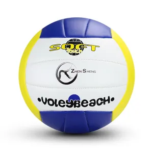 Zhensheng fournisseur de publicité impression personnalisée Logo Offre Spéciale volley-ball de plage cousu à la machine