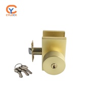 Poignée de porte moderne en alliage de zinc, cuivre antique, ovale, en forme d'œuf, pour villa et hôtel