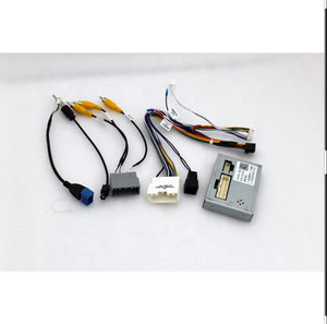 <span class=keywords><strong>Adaptateur</strong></span> de faisceau de câblage stéréo de voiture 16 broches, décodeur pour Dodge Journey <span class=keywords><strong>Fiat</strong></span> Freemont Leap, câble d'alimentation Android avec boîte Canbus - Product Image 1