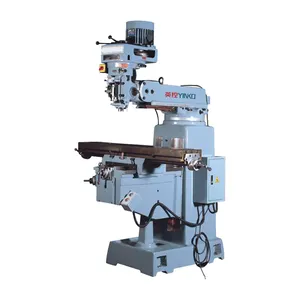 Strong Cutting Turret Milling Machine Fresadora Universal For Parts Processing