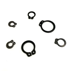 Spring steel 65 mn Type C carbon steel retainer clip spring Open shaft with retaining ring Circlips for Shaft