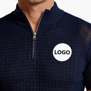 <span class=keywords><strong>Maillot</strong></span> de football pour homme en coton 100% tricoté, sportif, uni et respirant - Product Image 2