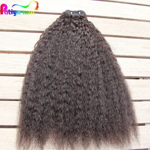 Oferta de Viernes Negro: Cabello Liso Rizado para Tejer, Suave y Liso, Doble Trama, Brasileño, Grado 14A, Cutícula Alineada, Paquetes de Cabello Humano Virgen - Product Image 6