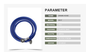 Industrial <strong>Small</strong> Diameter 1 Inch Polyester Reinforced Pvc Fiber Flexible Plastic Drain Water Clean Washer <strong>Hose</strong> <strong>Pipe</strong> - Product Image 6