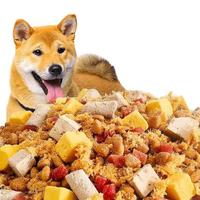 Pakan Anjing Kering Beku Formula Khusus Langsung dari Pabrik, Tinggi Protein, Bulu Berkilau, Semua Usia, Anak Anjing, Dewasa, Lansia