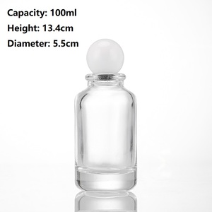 Chất lượng cao bán buôn 30ml 50ml 100ml trong suốt chai rỗng vòng chai nước hoa với hộp mực phun - Product Image 6