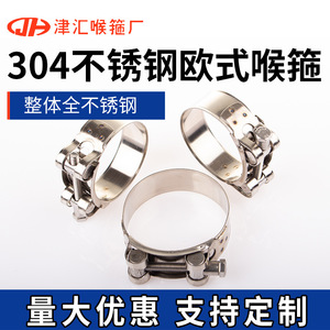 Collier de serrage en acier inoxydable de style européen Tsinhui 17-252 mm métrique haute résistance pour l'industrie générale - Product Image 4