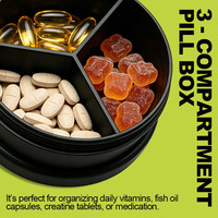 Complément Protéiné 150ml – Entonnoir Distributeur de Poudre et Comprimés Sans BPA pour Pré-Entraînement, Gym et Fitness avec Porte-clés