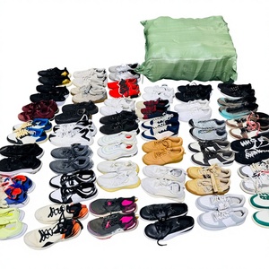 รองเท้าผ้าใบผู้ชายมือสองขายส่ง แบบผูกเชือก ของแท้แบรนด์ดัง ไซส์ใหญ่ พื้นรองเท้าแบบหนานุ่ม วัสดุสังเคราะห์ สไตล์ชังกี้ - Product Image 1