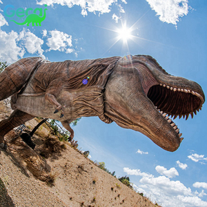 Gecai parc à thème jurassique réaliste grandeur nature animatronique t-rex dinosaure à vendre - Product Image 1