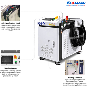 Máquina de Soldadura Láser 4 en 1 de 3000W, Limpiador de Hierro y Acero Portátil con Fuente Max y Raycus y Refrigeración por Agua, Rango de Potencia de 1500W-2000W - Product Image 2