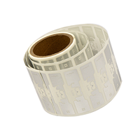 Étiquette de chronométrage sportif RFID UHF passive, étiquette Dogbone, autocollant en mousse étanche, personnalisable et imprimable pour événements de marathon, triathlon et cyclisme