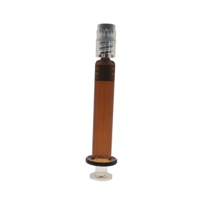 <span class=keywords><strong>Jeringa</strong></span> de Vidrio Ámbar de 3 ml de Alta Calidad para Venta al por Mayor, <span class=keywords><strong>Jeringa</strong></span> de Vidrio Prellenable Sensible a la Luz con Varilla de Empuje - Product Image 1