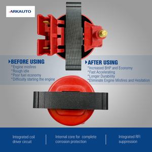Paquete de bobina de encendido de alta energía ARKAUTO DG470 FD478 para <span class=keywords><strong>FORD</strong></span> F150 F250 F350 E150 E250 E350 Mustang Ranger EXP F53 F600 - Product Image 3
