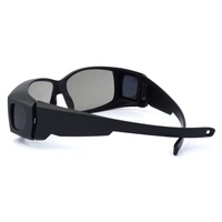Lunettes de protection complète UV400 Lunettes de sécurité coupe-vent pour les patients après une chirurgie post-cataracte