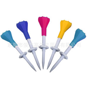 T-shirt de golf réglable avec manchon en caoutchouc durable Porte-balle avec logo personnalisé-Longueurs 70mm et 83mm - Product Image 3