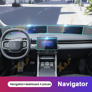 Película transparente de Tpu para <span class=keywords><strong>Lincoln</strong></span> Nautilus 2023, pegatinas interiores protectoras para coche, consola central, pantalla de navegador, Panel de puerta de engranaje - Product Image 3