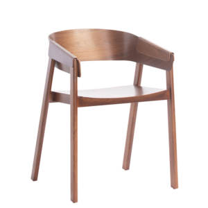 Fauteuil de salle à manger en bois massif de style moderne et luxueux, dossier créatif, design simple, mobilier en bois pour cafés/boutiques de thé au lait - Product Image 6