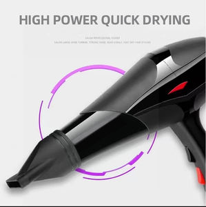 Secador de Cabelo Profissional de Salão 2000RPM com Íons Negativos e Fonte de Alimentação USB para Hotéis e Uso Externo Fabricado na China - Product Image 4