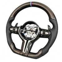 Volante Deportivo de Fibra de Carbono Premium para BMW Serie M E F F25 F26 F30 F32 M4 F82 F91 E91 X3