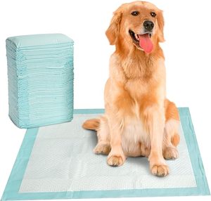 Almohadillas de Entrenamiento para Cachorros con Características Eliminadoras de Olores, Almohadillas para Orina de Perro de Color Verde con Adhesivos - Product Image 3