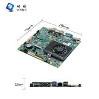 Intel 12 N100 Motherboard Itx Mini DDR4 HD VGA LVDS EDP LAN 2COM Win10 Linux Motherboard industri tanam Motherboard