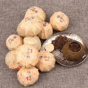 Thé Pu-erh Premium Xiao Qing Gan 500g, Thé Ripe Gongting, Fournisseur en Gros - Product Image 1
