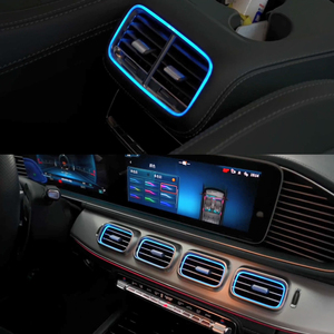 Iluminación Ambiental LED para Automóvil Mercedes Benz W167 GLE <span class=keywords><strong>GLS</strong></span> 2020-2025, Accesorios de Tira de Luz Ambiental - Product Image 2