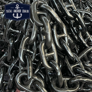 Chaîne d'ancre Yatai 40 mm pour usage naval, chaîne à maillons à goujons, acier inoxydable haute résistance pour la fabrication - Product Image 3