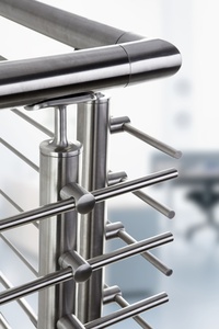 Prima Rod Bar Railing Acier inoxydable Moderne Métal <span class=keywords><strong>Balcon</strong></span>/Escalier Garde-corps Antirouille Grade 304/316, Hauteur et espacement personnalisés - Product Image 6