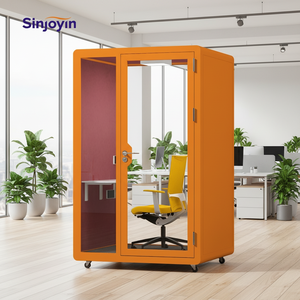Cabine <span class=keywords><strong>téléphonique</strong></span> insonorisée pour réunions téléphoniques, système de conférence acoustique, réduction du bruit, pour bureau, à vendre - Product Image 1