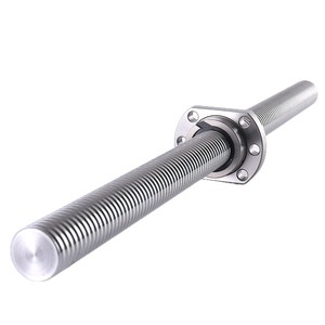 Vis à billes SSRL1605 de 16 mm de diamètre, pas de 20 mm, pour machine à tirer le fil, vis mère en acier avec composant de roulement central - Product Image 5