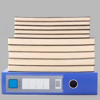Caja de archivos expandible de Material PP al por mayor, organizador de documentos de escritorio plegable, carpetas de archivos expandibles, organizador de carpetas de archivos transparentes