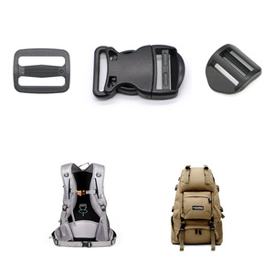 Boucle coulissante réglable en plastique à simple traction pour sacs, sangles et accessoires A177-20MM A177-32MM - Product Image 4
