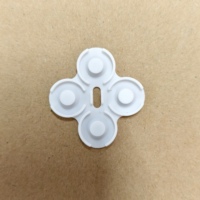 Coussinets en caoutchouc conducteur en silicone NSLikey pour manette PS3 Dualshock 3, coussinets de contact en caoutchouc pour boutons