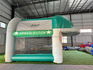 <span class=keywords><strong>Inflatable</strong></span> bóng chày tốc độ sân lồng fastball đường hầm bên cho thuê cho trẻ em - Product Image 4