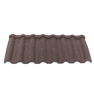 Tuiles de toit <span class=keywords><strong>en</strong></span> métal revêtues de pierre résistantes aux intempéries Longue durée de vie Tuiles Milano - Product Image 3