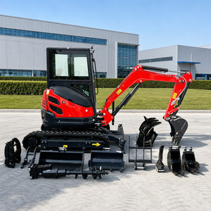 Mini-excavatrice fabriquée en usine, excavatrice hydraulique diesel de 2 tonnes, livraison gratuite dans le monde entier - Product Image 3