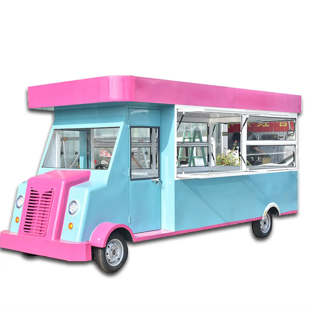 Factory Supplier New Design Mobile Ice Cream Cart With CE