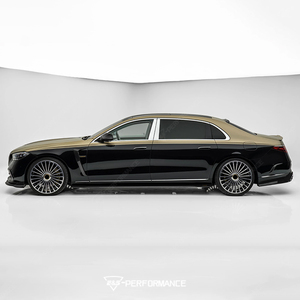 Kit de Carrocería de Fibra de Carbono Estilo <span class=keywords><strong>M</strong></span> para Mercedes Benz Clase S W223, Difusor Delantero, Faldones Laterales, Cubierta de Espejo - Product Image 4