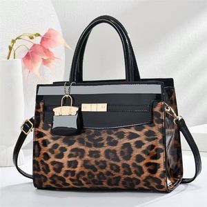Hot Selling Leopard Handbags Women <b>Shoulder</b> <b>Sling</b> Bags Waterproof PU Totes - Product Image 2